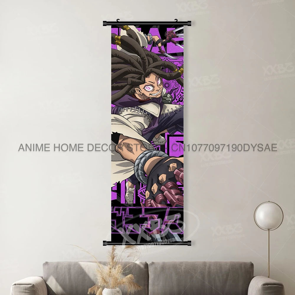 Canvas Home Decoration Poster For Anime Gachiakuta Character Print Scrolls Pictures Wall Art Hanging Painting Bedside Background