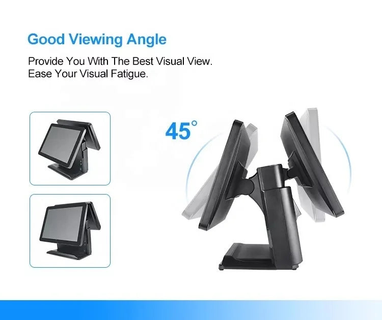 All-in-one Touch Screen POS Cash Register For Supermarket Cashier With Windows/Android OS