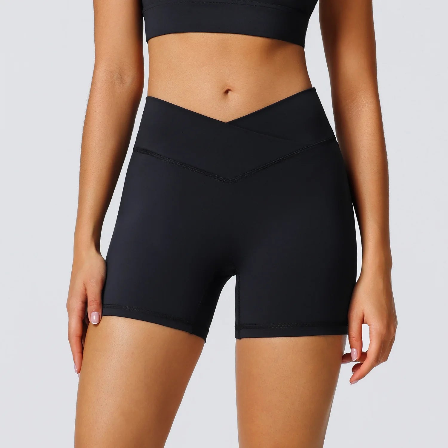 High Elasticity Quick Dry Yoga Fitness Outfit Women's Summer New Style Sportswear Set Fashionable Running Dancing Tennis