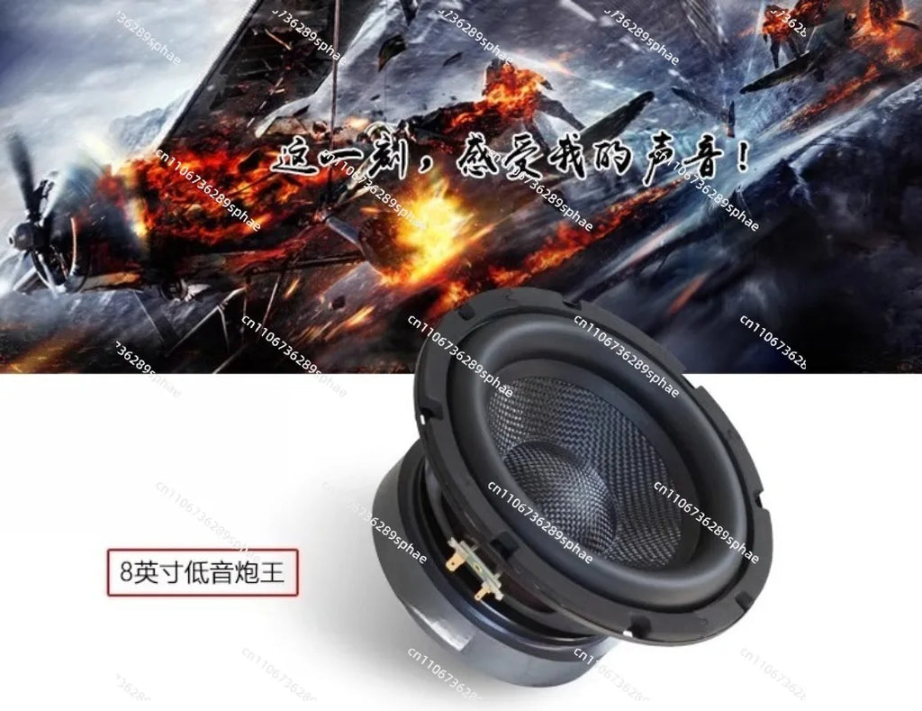 8-inch Subwoofer, Heavy Subwoofer, Speaker Box, 200W High-power Low-frequency