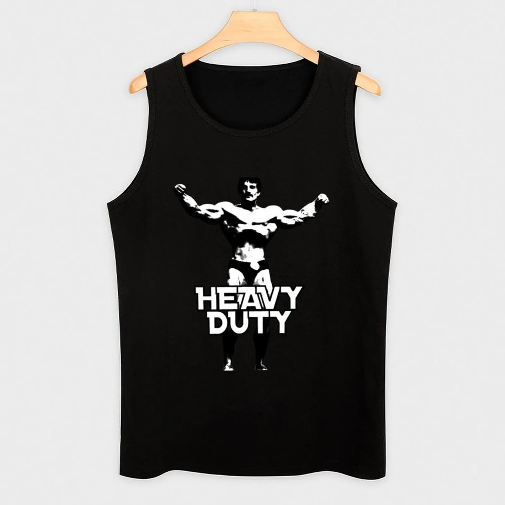 Mike Mentzer Heavy Duty Tank Top gym wear men cool things gym clothes man