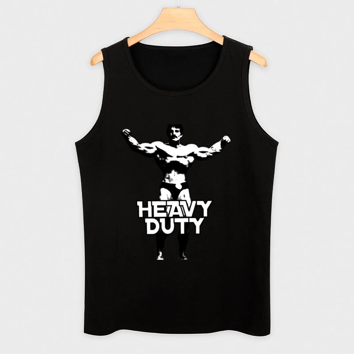 Mike Mentzer Heavy Duty Tank Top gym wear men cool things gym clothes man