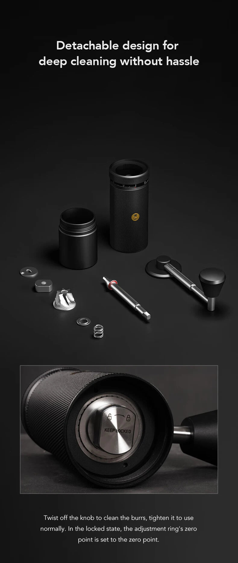 TIMEMORE CHESTNUT S3 Manual Coffee Grinder Protable External Adjustable Coffee Machine Hand Espresso Coffee Mill