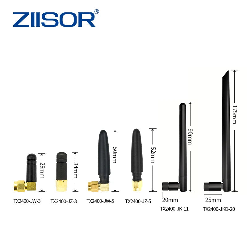 2.4GHz WiFi Antenna Router Antennas 2.4GHz Antenne for Wireless Module ZigBee SMA Male 2.4G Mini Aerial for  FPV Bluetooth