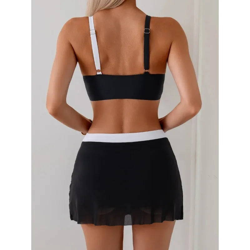 Women High Waisted Bikini Sexy Push Up Two Piece Swimsuits Vintage Swimsuit Two Piece Retro Ruched Womens Bathing Suits Tankinis