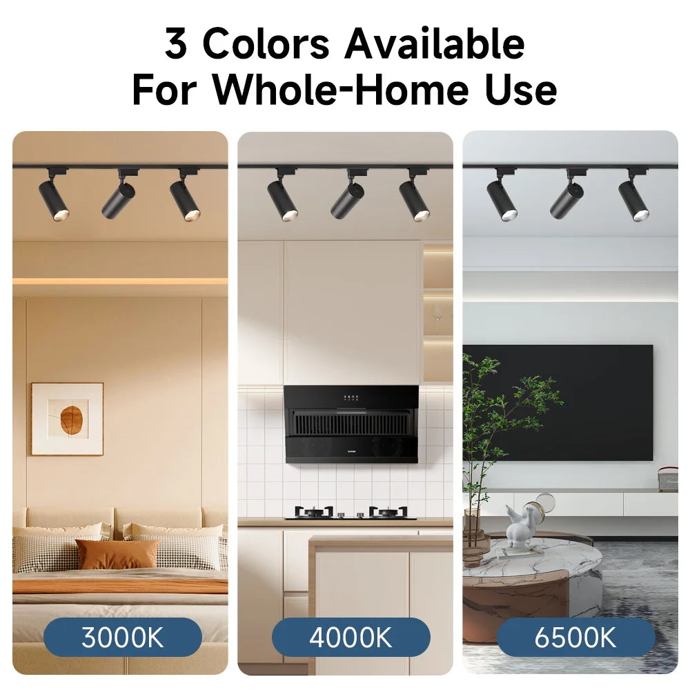 Bright Track Spotlight AC180-265V COB Ceiling Lighting Indor for Living Room Store Track Lights Set Rail Decor Led Track Lamp