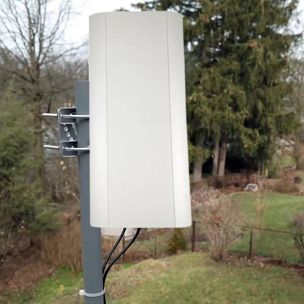 High Gain 5G 4G LTE Outdoor Enhanced Antenna 2X14dBi Dual Polarized MIMO Waterproof Antenna For Router Wireless Access Point