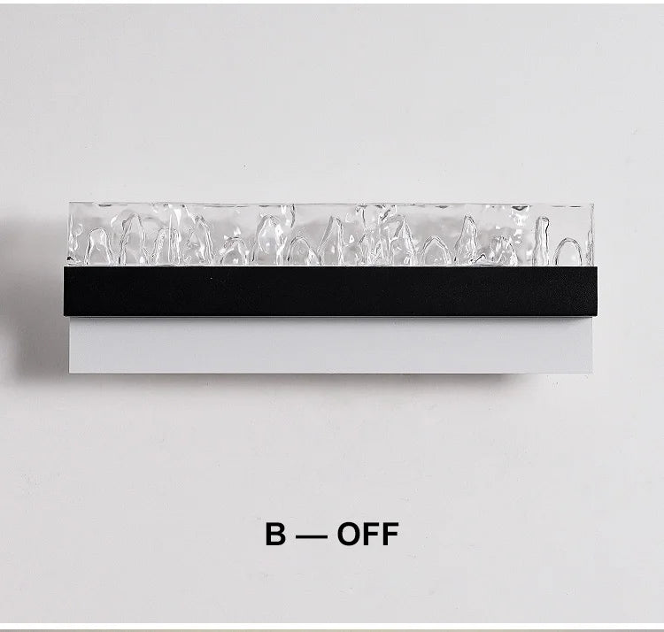 16W Creative Acrylic Textured Led Wall Light Bedroom Living room Aisle Light Long Strip New Design Art Decorative Ambient Light
