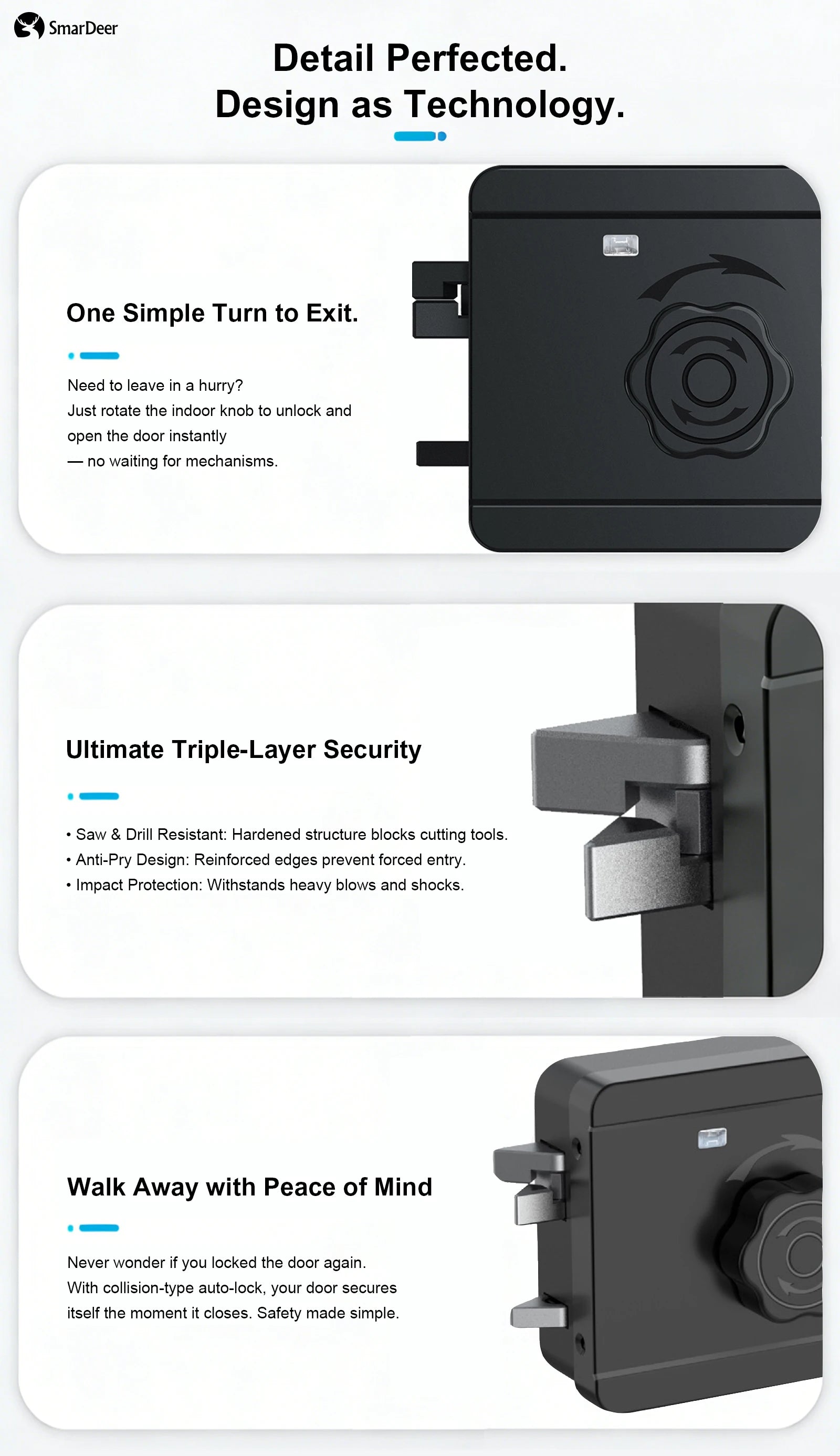 Outdoor waterproof fingerprint lock, facial recognition intelligent door lock, outdoor door electronic lock with anti-theft code