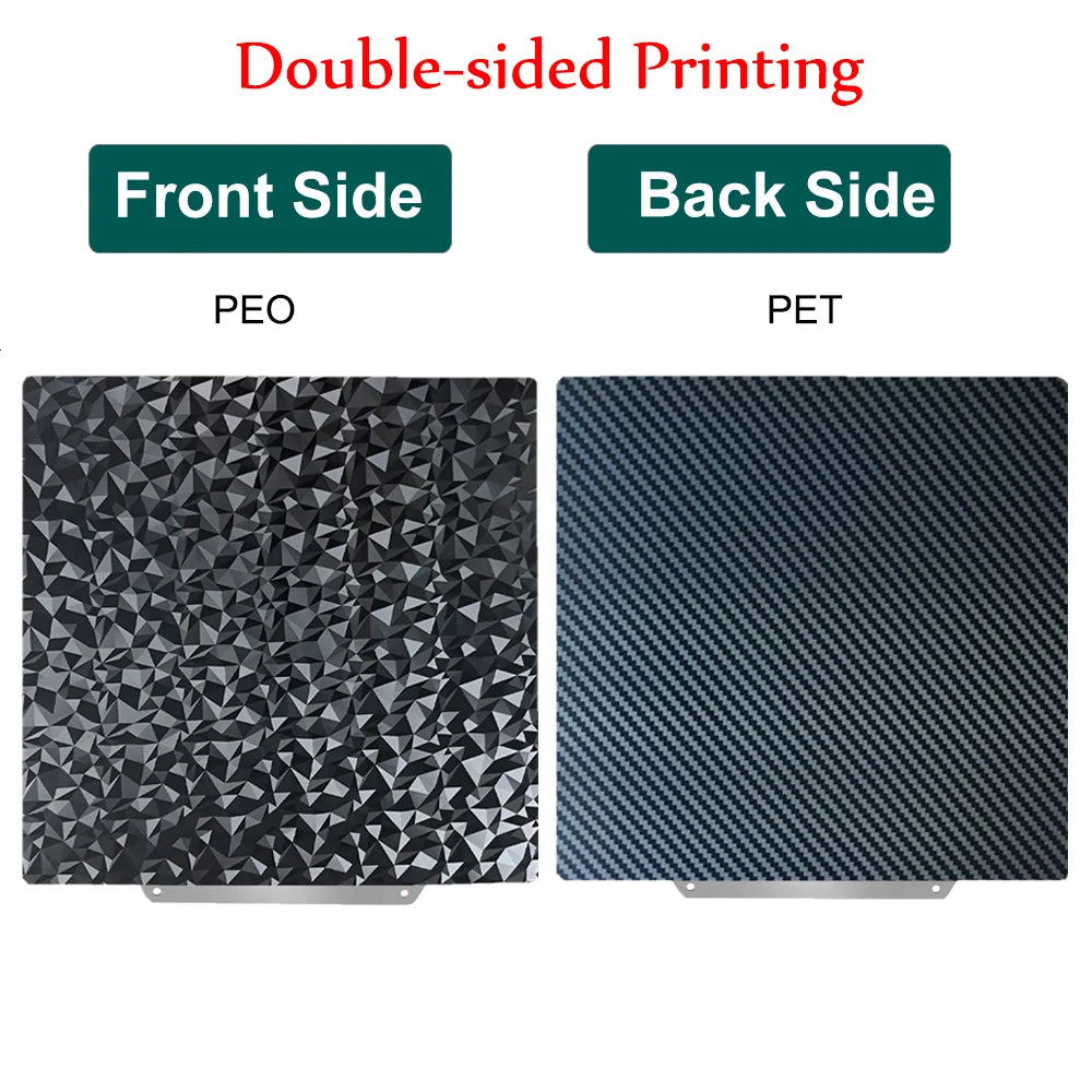 230x230mm for Artillery Gneius, Genius Pro, Hornet PEI Plate Heat Bed Accessories Flexible PEI Sheet for Anycubic Kobra 2