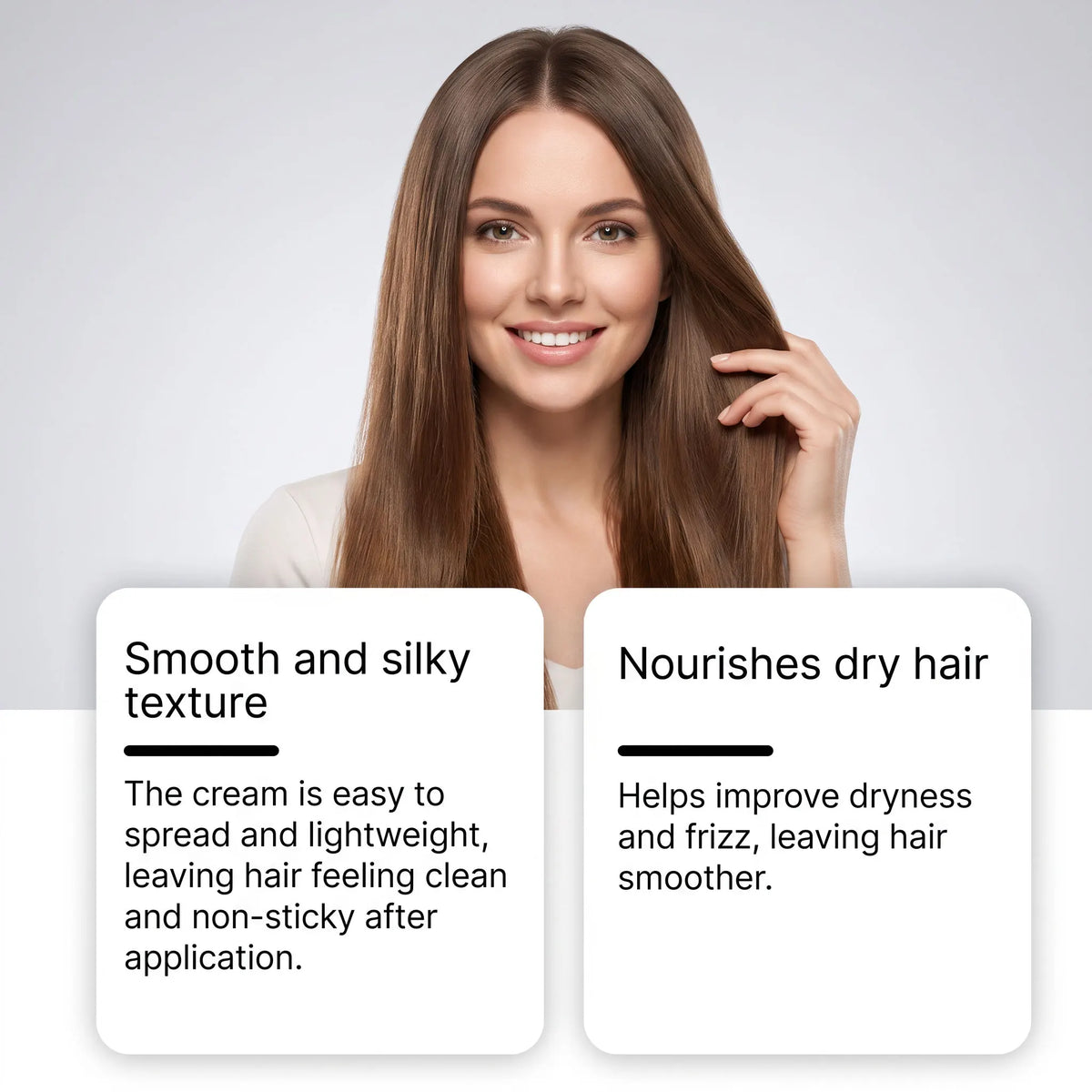 GleamXi Rosemary Hair Hydrolyzed Keratin Conditioner Anti Frizz Repair Split Ends Nourish Dry Damage Hair Smoothing Conditioner