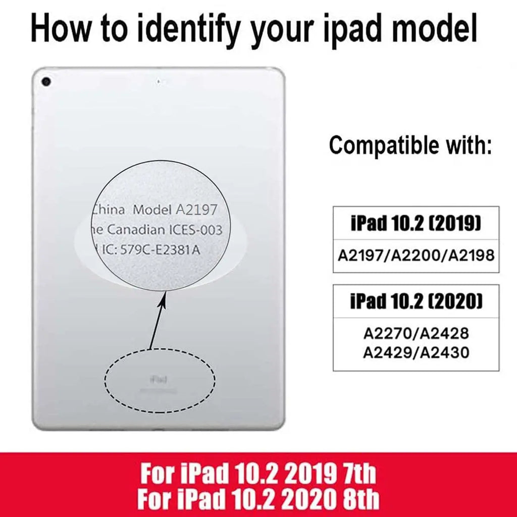 10.2" For iPad 7 2019 A2197 A2198 For iPad 8 2020 A2428 A2429 A2430 Outer Touch Screen Digitizer Front Glass Display Touch Panel