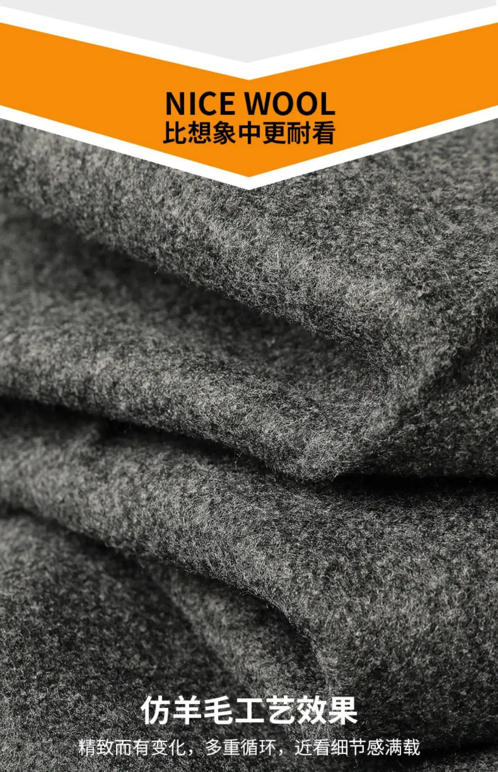 High Quality 2023 Autumn Winter New Men's Suit Pants Fashion Business Casual Woolen Suit Pants Male Straight Formal Trousers