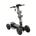 Four-wheel electric scooter high-speed dual-drive patrol car foldable