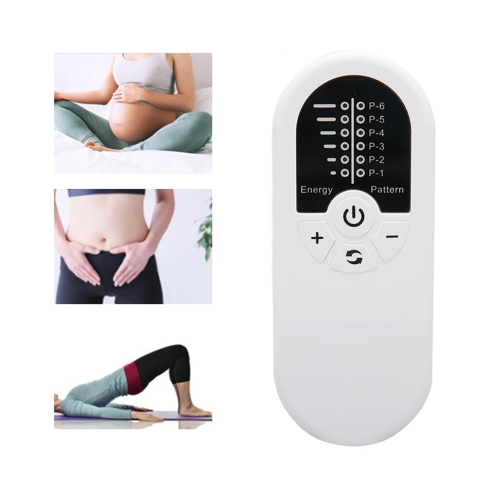 Electric Pelvic Muscle Exerciser Pelvic Floor Muscle Repair Machine Eliminate Tension 8 Electrode Patches for Daily Use