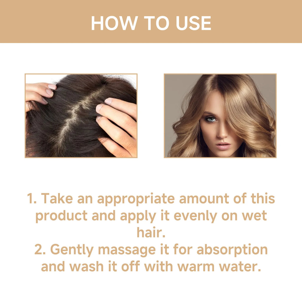 HOEGOA 100mL Curl Hair Cream Provides Deep Moisture Prevents Dryness Repairs Damaged Hair Curl Cream For Curly Hair