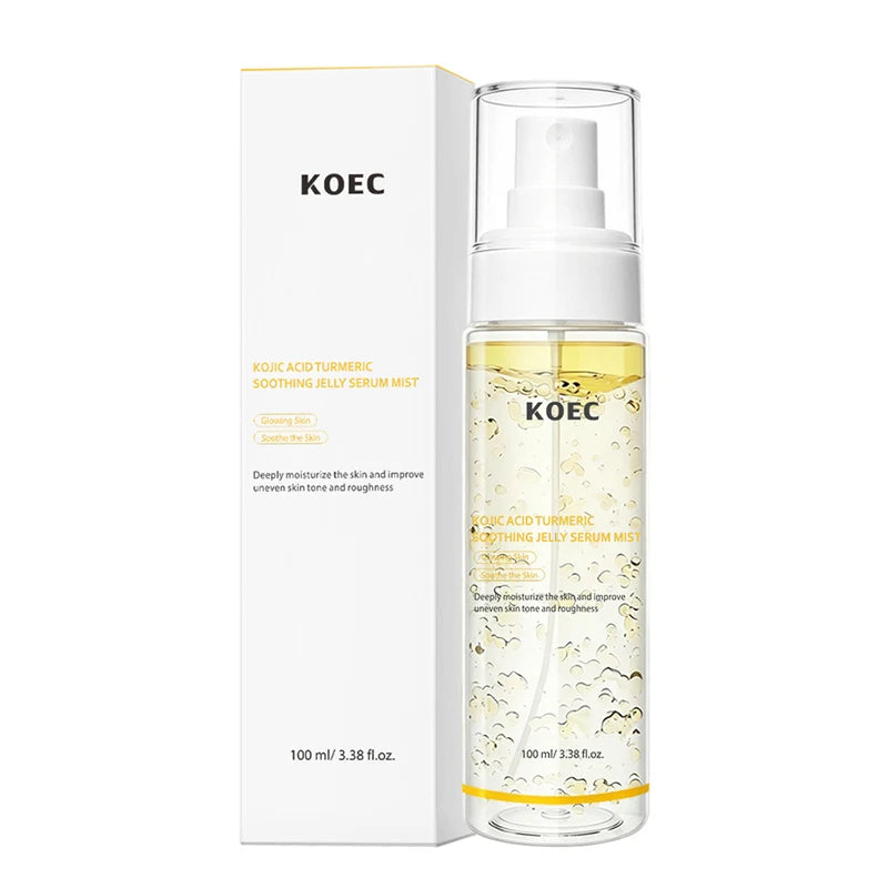 KOEC Centella Soothing Moisturizing Spray 100ml Niacinamide Brighten Jelly Mist Serum Kojic Acid Collagen Nourish Skincare