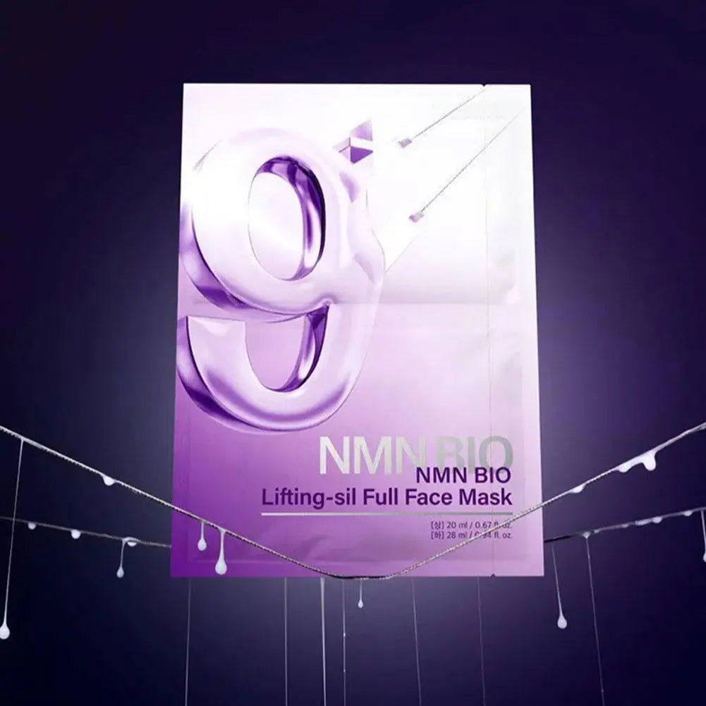 Korean Numbuzin NO.9 NAD+ BIO Skincare Set - Lifting-sil Mask NMN Essence Retinol Eye Cream Lifts Firms Brightens Korean Beauty