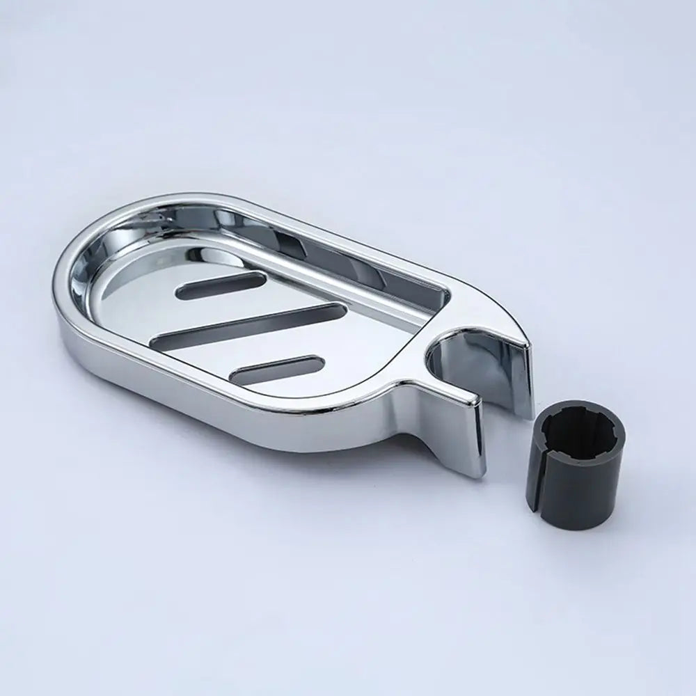 Adjustable Rail Slide Bathroom Bath Shower Soap Dishes Holder For 22 24 25 mm Home
