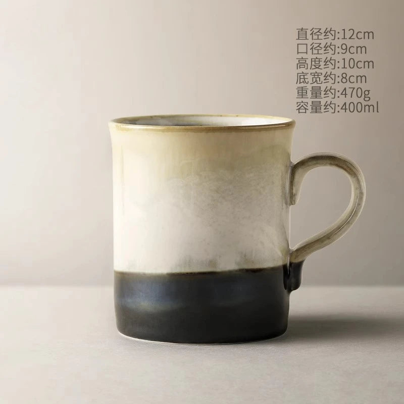 Ceramic cup household creative boys cup couple coffee cup office