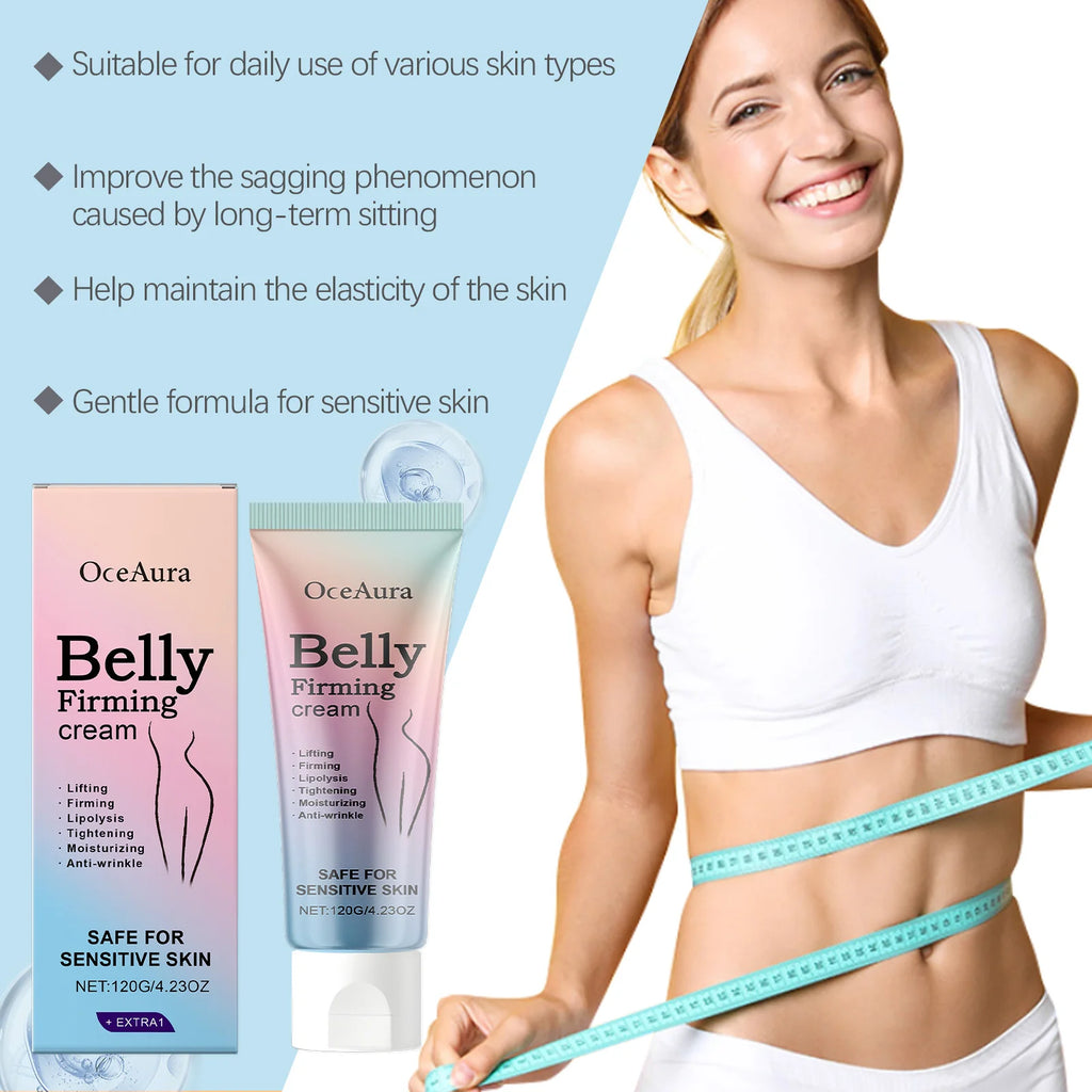 Belly Firming Cream Burning Fat Cellulite Remover Tightening Abdomen Buttock Leg Anti Wrinkle Reduce Sagging Body Slimming Cream