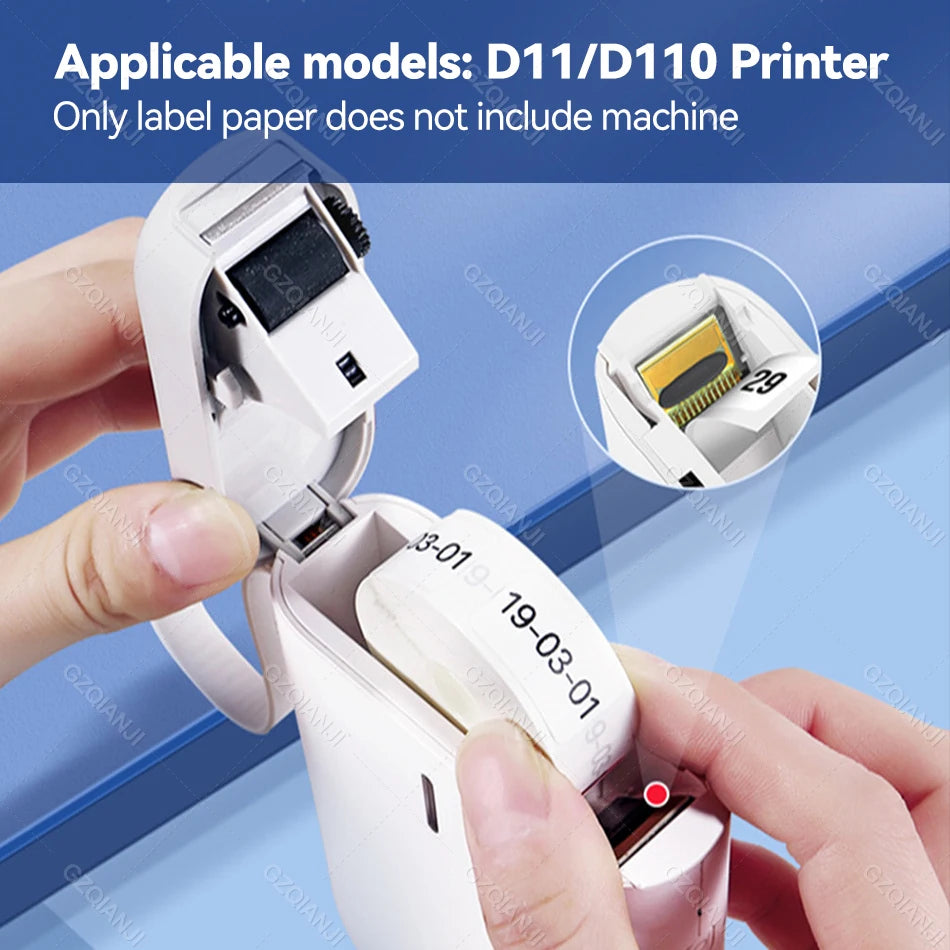 Niimbot Mini Smart Portable Printer Thermal Cable Sticker Self-Adhesive Waterproof Identification Tag For D101/D11/D110/H1/D11H