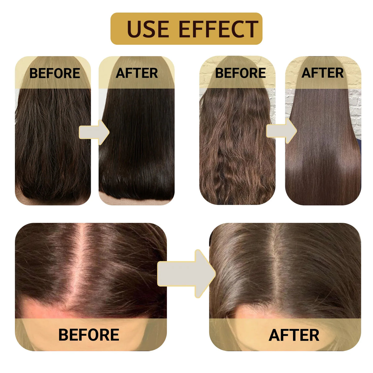 Collagen Keratin Hair Mask Fast Repair Damaged Frizzy Hair Soft Smooth Shiny Straightening Deep Conditioning Moisturizing Hair Care Hot Sale