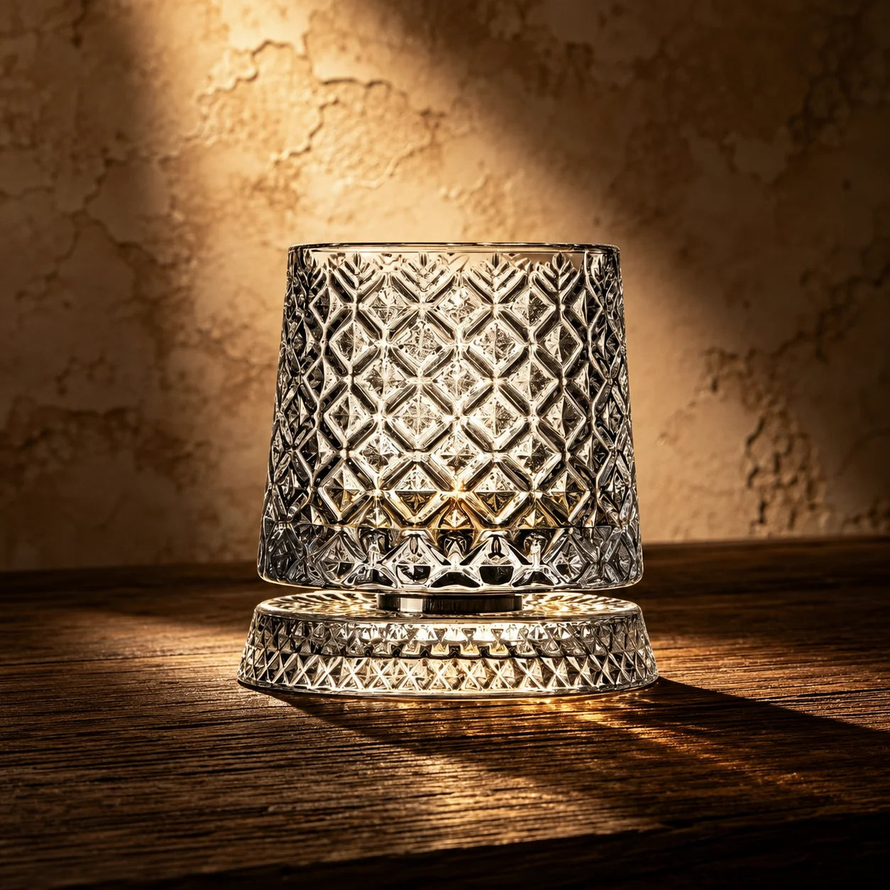 280ml Whiskey Glass The Crystal Rotates 360° White Wine and Cocktail Drinks Bar Party Cool Bar Accessories Unique Gift