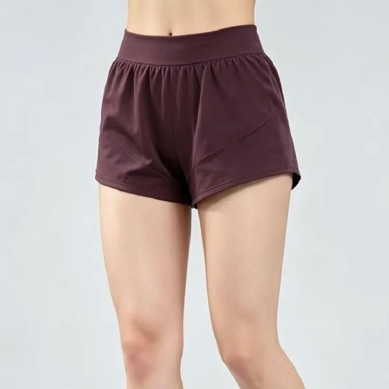 Origin Training Shorts Elastic Wide Waistband Quick Dry Sweat Wicking Loose Fit Shorts Outdoor Workout Gym Athletic Outfit