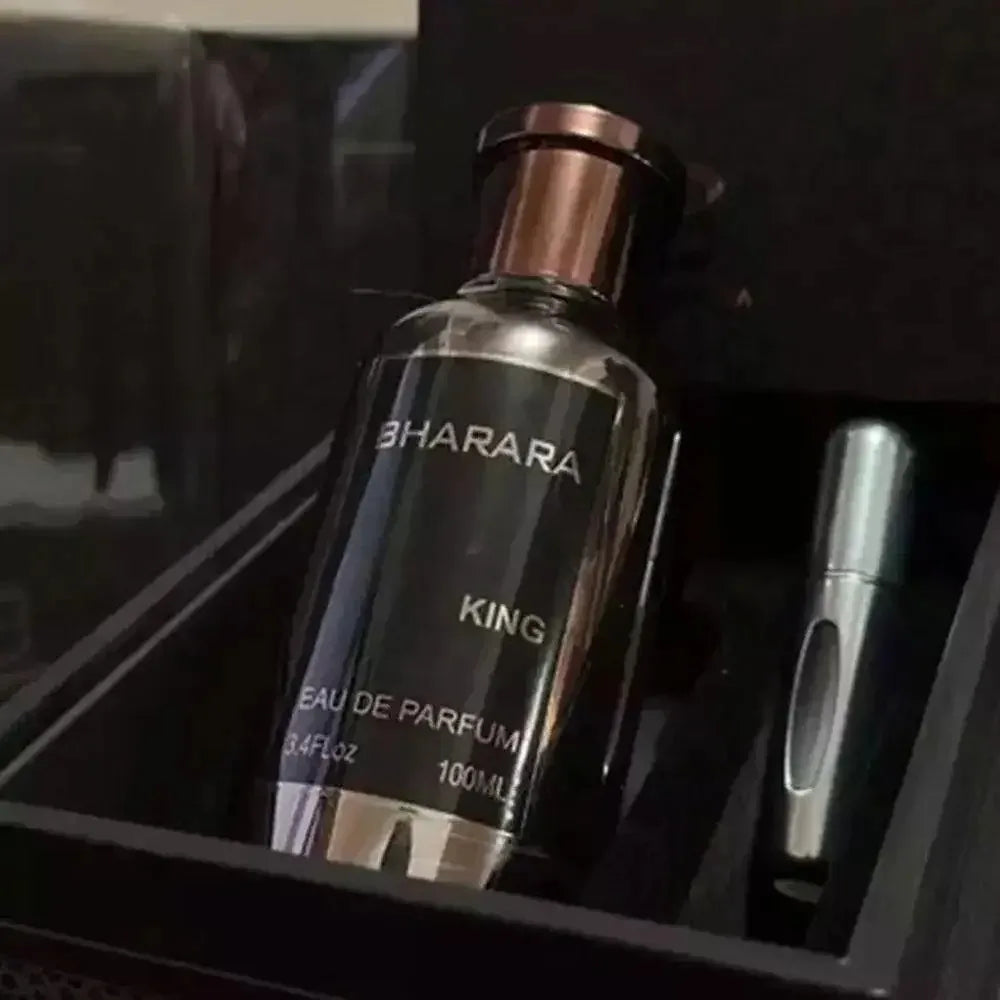 BHARARA Double Bleu King Niche Femme EDP, Luxury Perfume for Men Women, Sophisticated Scent 100ml + 10ml Travel.