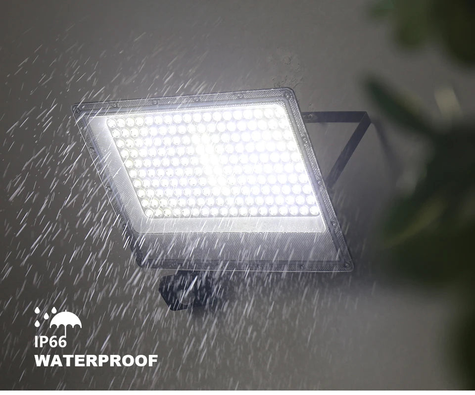 Outdoor LED Flood Light 500W 300W 200W 220V Motion Sensor Waterproof  Spotlight Garden Lighting Landscape Floodlight Street Lamp