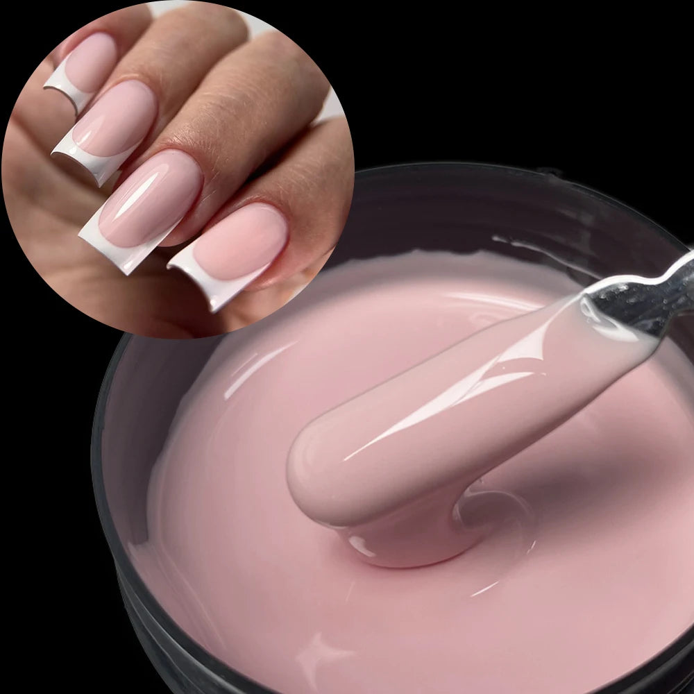 Jillnails Liquid Builder Nail Gel TPO Hema Free for Nail Extension Pink Brown Nude Milky White 50g/100g Nails UV Gel