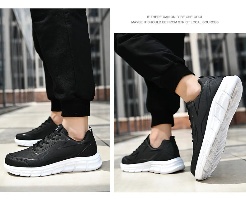 Men's Autumn Waterproof Sneakers Men Casual Sports Shoes Anti-skid Durable Running Tennis Trainers Man Fashion Casual Sneakers