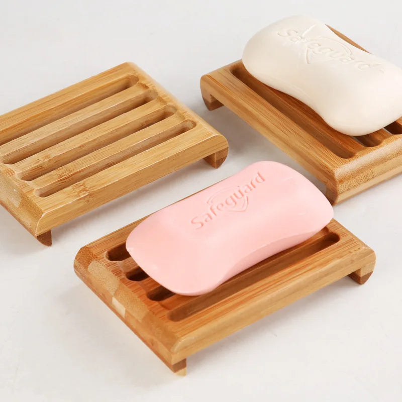 Creative soap box bamboo soap rack new vintage hand soap holder wooden soap holder
