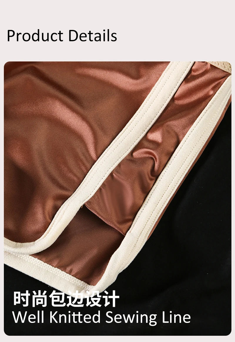 Luxury Ice Silk Satin-like Boxer Shorts Loose Smooth High-end Men's Underpants Breathable Quick Dry Panties Sexy Underwear Cueca