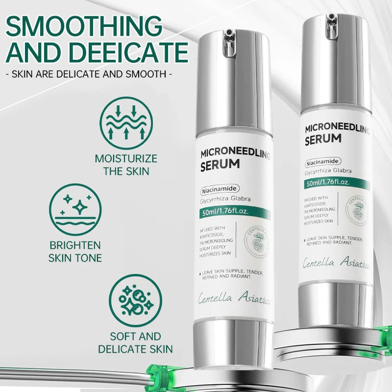 Niacinamide Centella Asiatica Microneedle Essence, Repair Skin Barrier Moisturizer Nourish For All Skin Types Korean Skincare