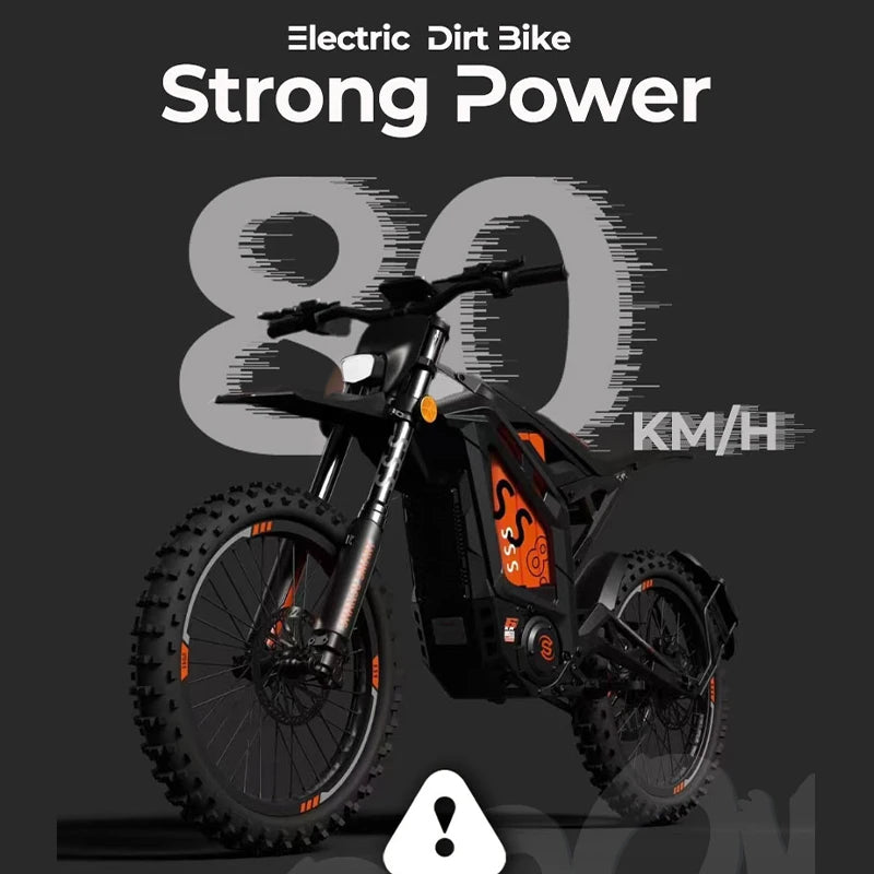 Valtinsu Cheap Electric Dirt Bike Tala Ria 72V 6000W Electric Bicycle Off-road E Dirt Bike Ebike