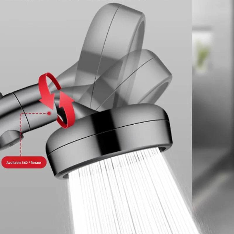 Oscillating shower head: Dual modes, one device, endless refreshment.