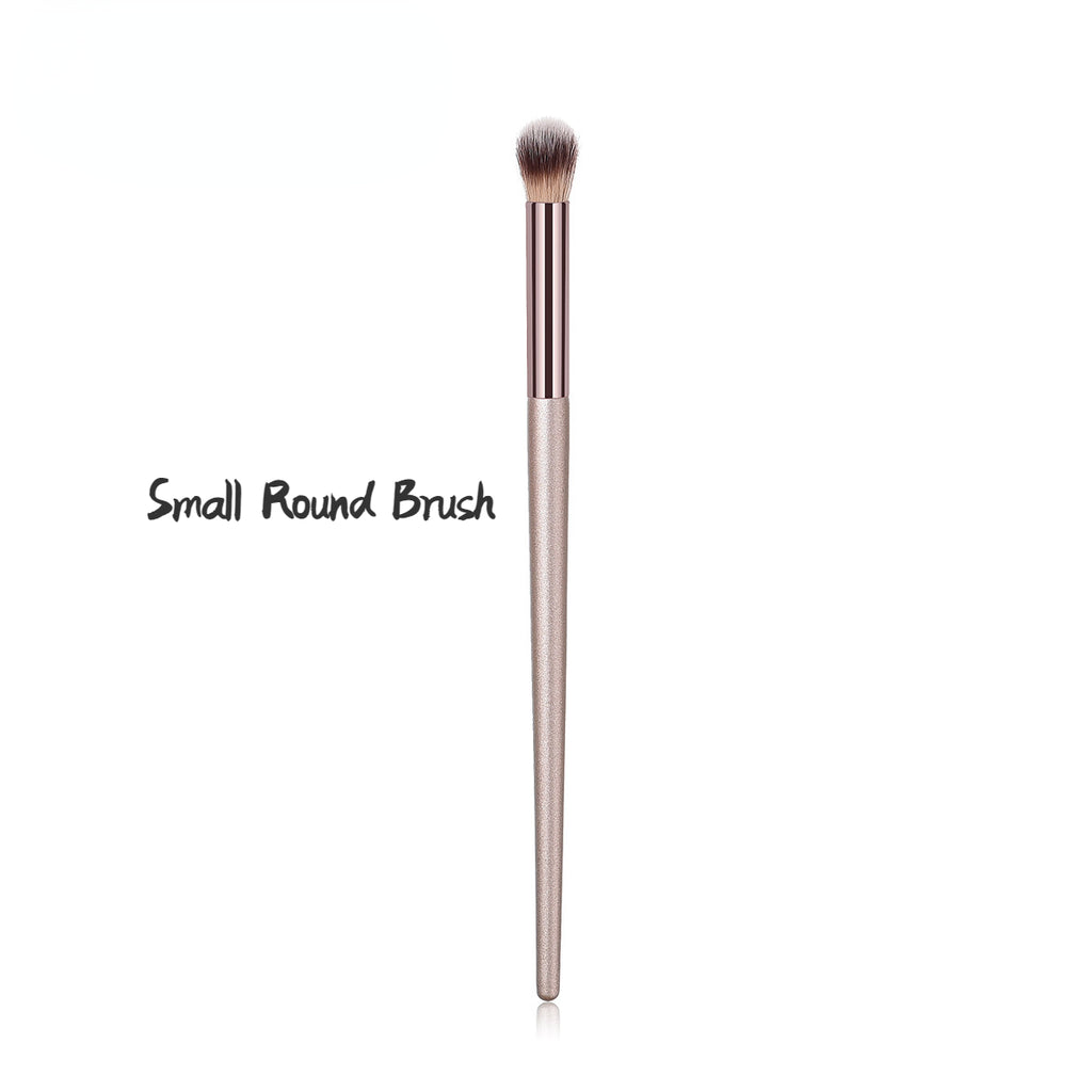 Champagne Colored Makeup Brushes Eye Shadow Eye Dark Circle Concealer Blending Cosmetic Brush Soft Brush for Women Makeup Tools
