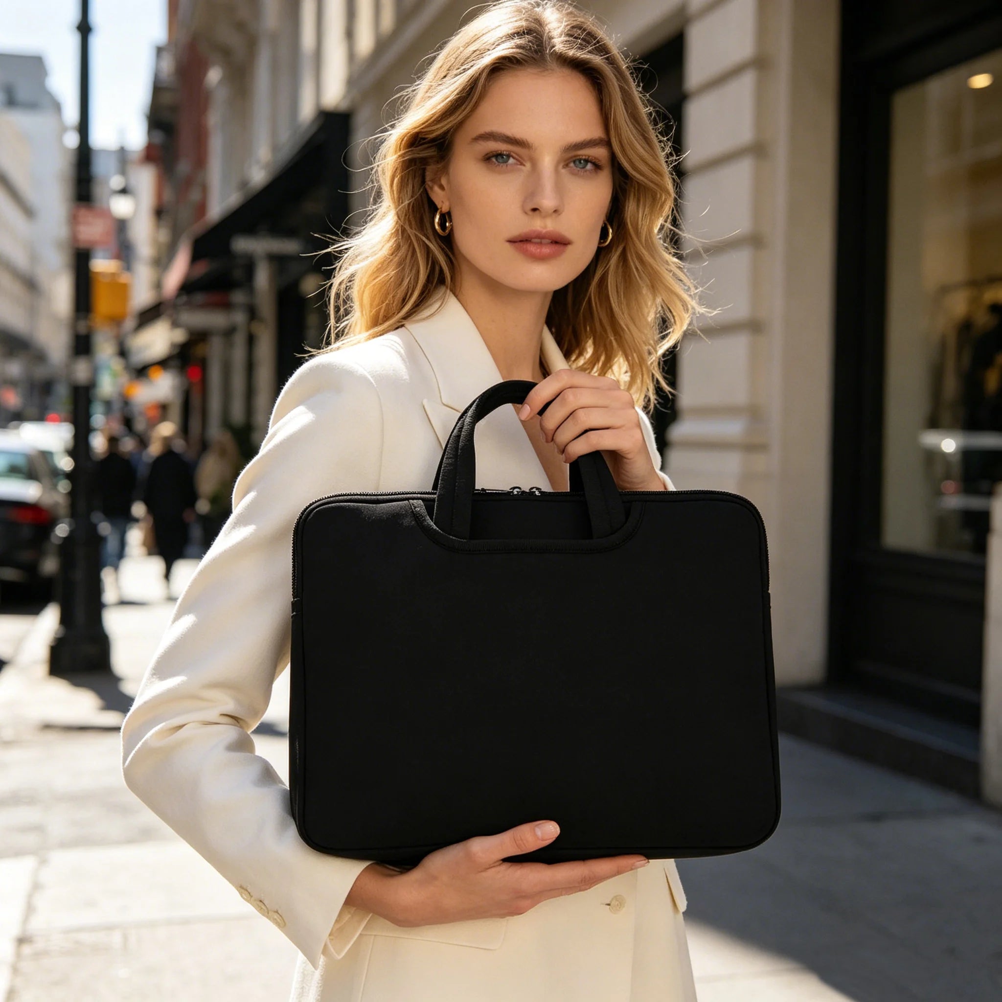 Laptop Bag, Computer Bag, 13-inch, 14-inch, 15.6-inch, 16-inch, 17-inch Laptop Bag, Suitable for Various Brand Computers, Laptop