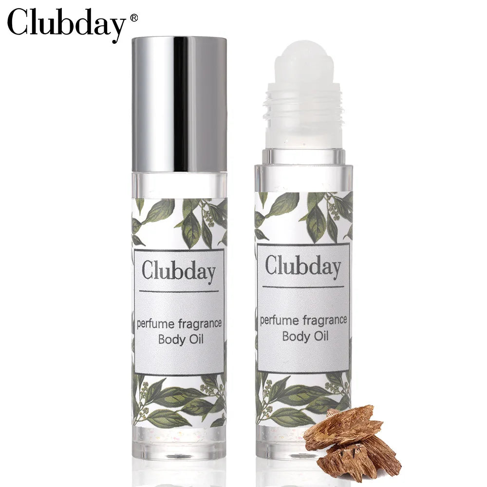Portable Roll‑on Perfume Oil, Long‑last Fragrance Shimmer Body Highlight Essential Oil Daily Body Scent Makeup Cosmetics