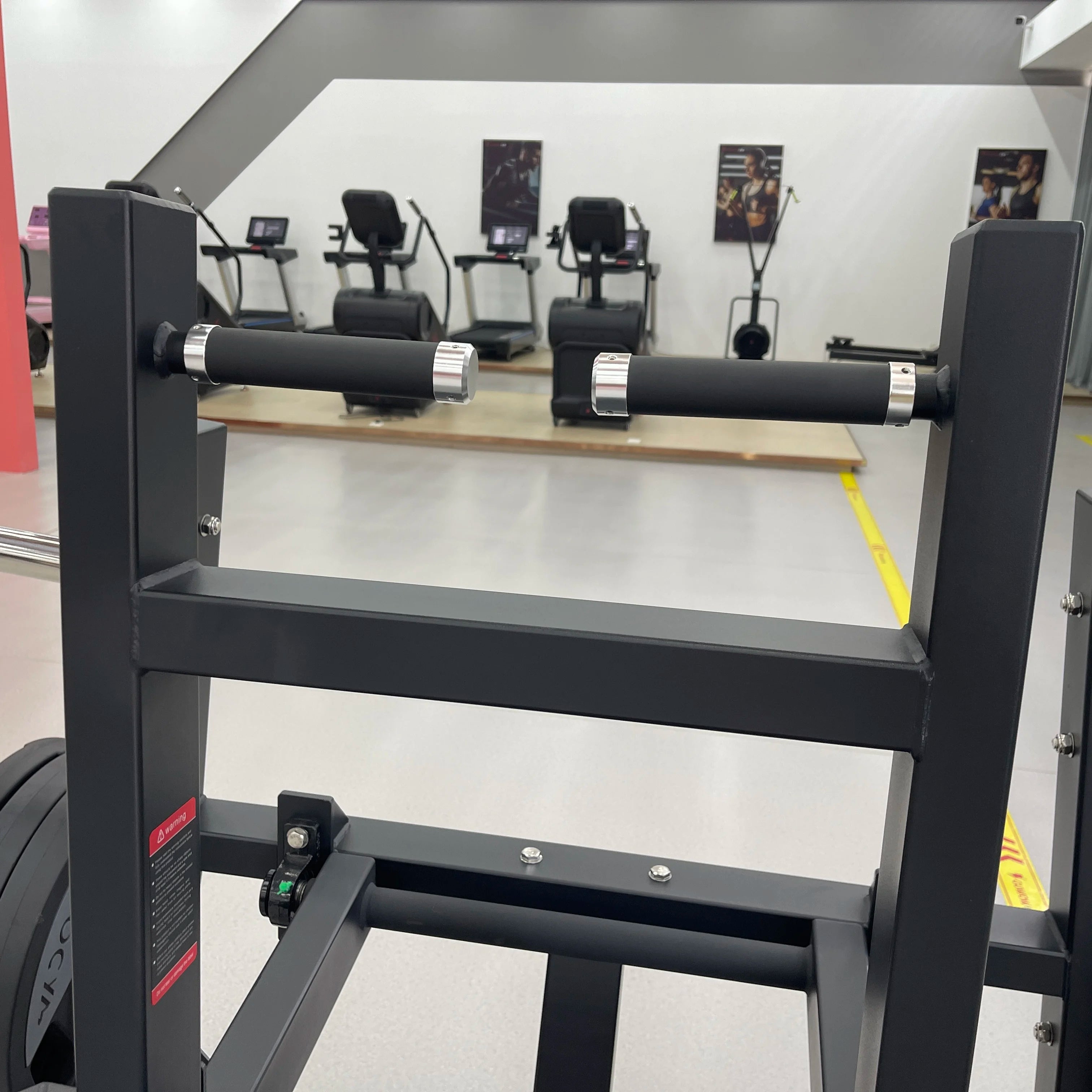 Customized Promotion Gym Weight Machine For Selected Muscle Exercises Steel Hip Belt Squat With Arm Function Safety Features