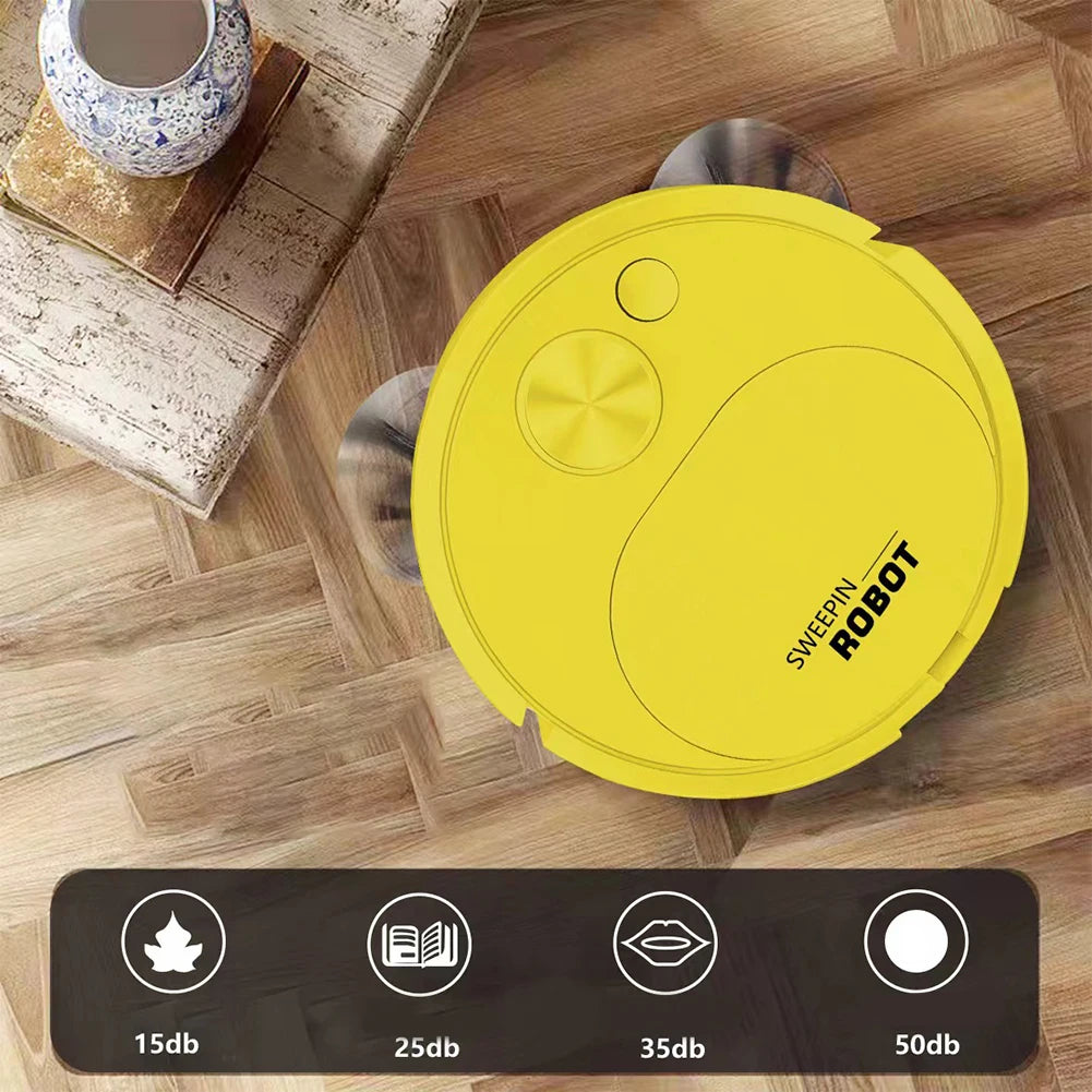 1 Pcs For Ultra Thin Robotic Vacuum With Mop Mopping Robot Hoovers For Pet Hair Cleaning Sweep Floor For Home Office