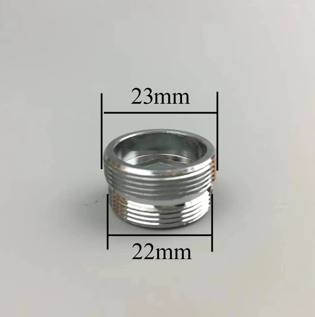 19 21 23 25 27mm female to male 22 adapter not standard thread