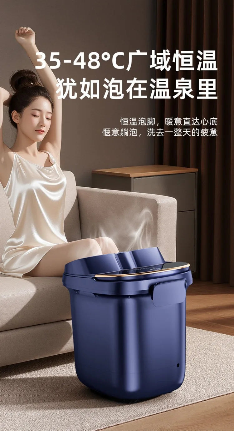 220V Royalstar Foot Spa Bath Massage Bucket with Heating and Constant Temperature Electric Automatic WDB