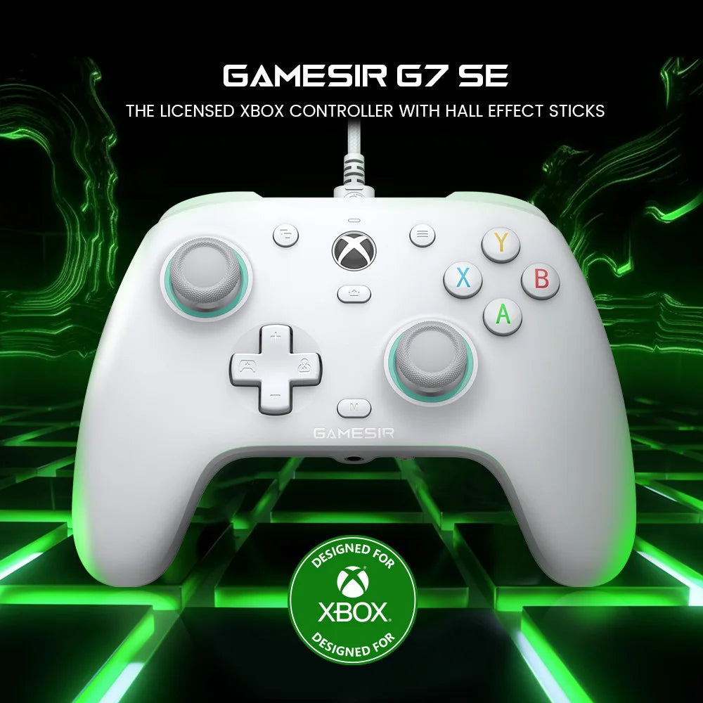 GameSir G7 SE -  Xbox Gaming Controller Wired Gamepad with Hall Effect Sticks for Xbox Series X/ Xbox One
