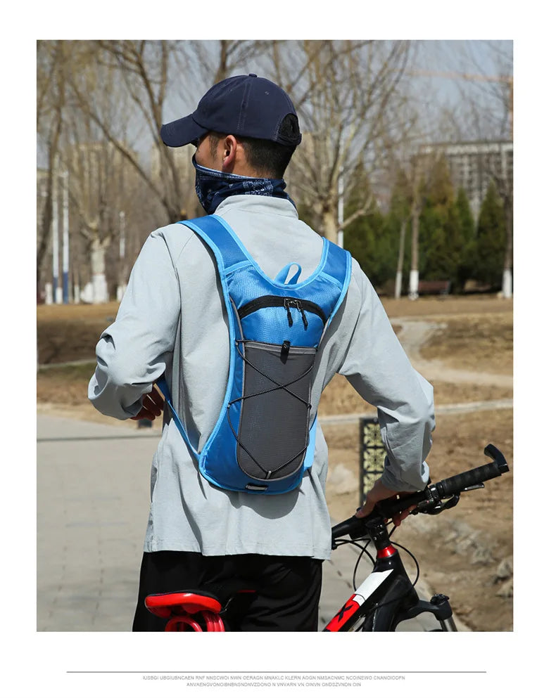 Outdoor Sports Cycling Backpack Mountaineering Hiking Bag Water Bag for Trekking Running Backpacks Travel Dual-Shoulder Bag