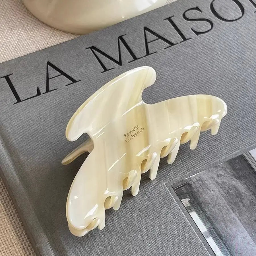 High-end Acetate Large Plate Hair Claws Fashion Hair Accessories Women Trend Back Head Clip Boutique Cute Girl Hairpins Headwear