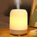 Ultrasonic Essential Oil Diffuser, Quiet Bedroom Humidifier with 7 LED Lights, Timer Setting, Auto Shut Off, BPA-Free Design