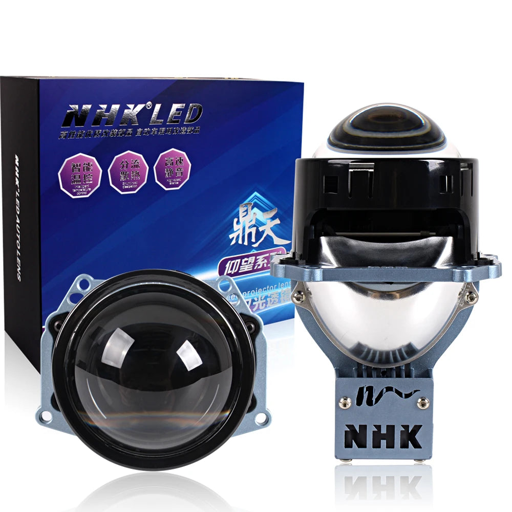 140W Bi-led Lens 3.0 Hella 3R G5 5500K LED Projector Lenses Dual Reflector For NHK DINGTIAN Car Lights Accessories Retrofit